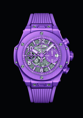 Будет лето: Hublot выпустили яркую модель Big Bang Unico Summer Purple в фиолетовом цвете