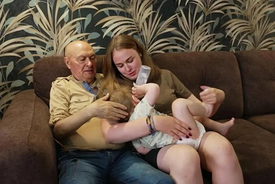 Daria, 25, lives apart from 76-year-old husband