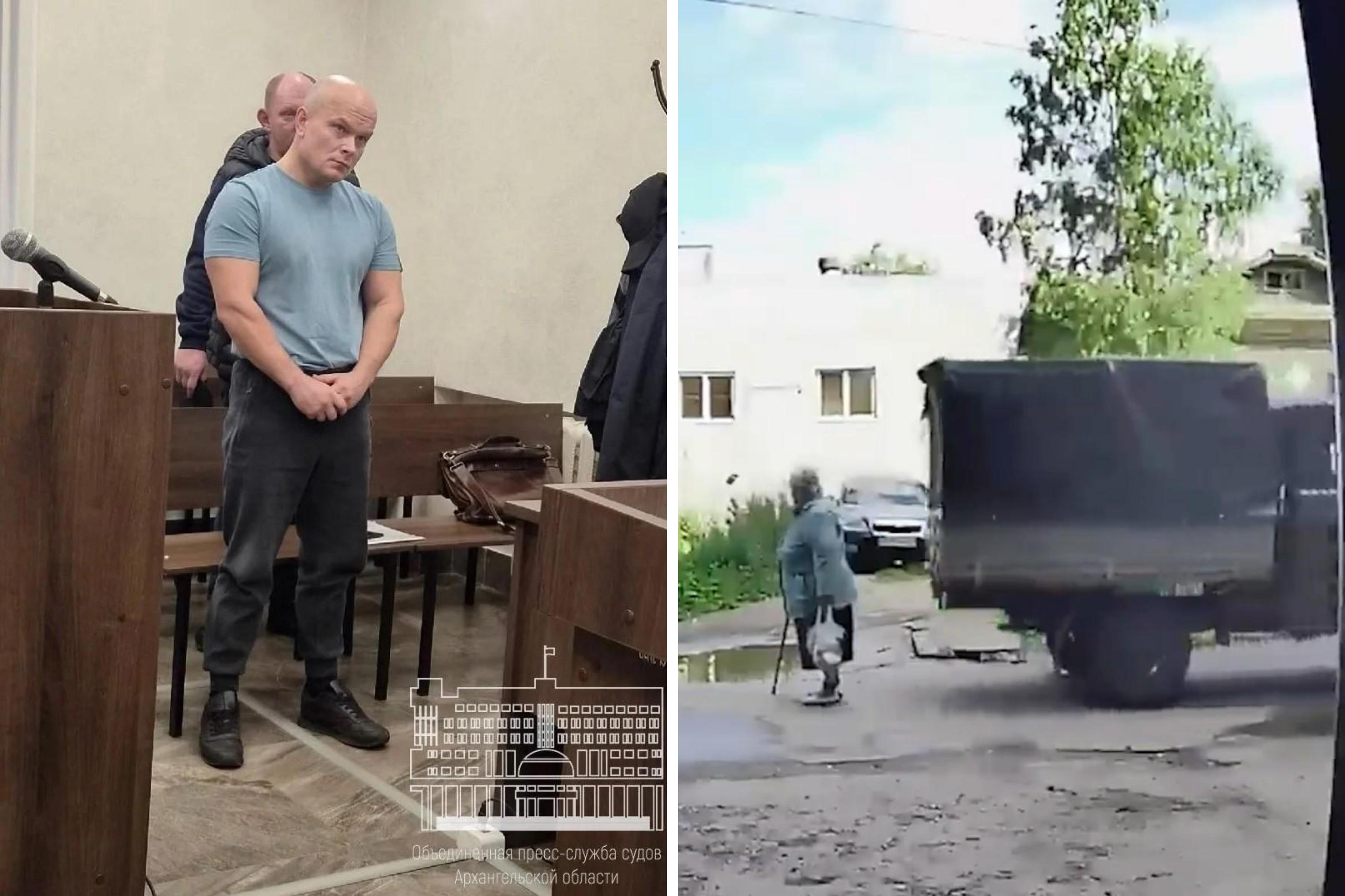 В Архангельске вынесли приговор водителю уазика, который переехал бабушку у подъезда