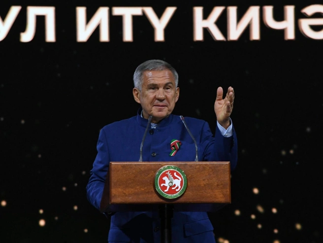 Минниханов 15 лет возглавляет регион | Источник: Рамис Насыров / пресс-служба главы Татарстана