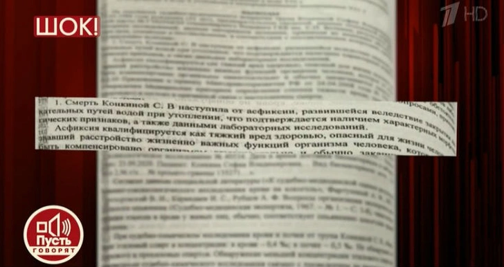 Целый букет заболеваний: новые данные о вскрытии Софии Конкиной