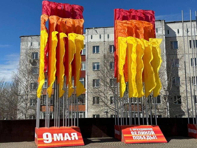 Мемориал Славы в Сургуте готов к празднованию 9 Мая | Источник: администрация Сургута