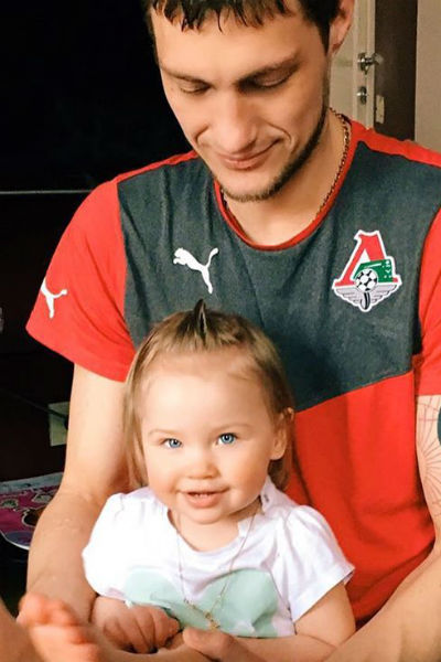 Александр Задойнов с дочерью Сашей