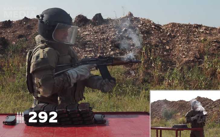 Сколько патронов надо отстрелять, чтобы «убить» укороченный автомат Калашникова? (Видео)