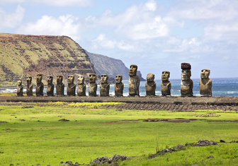Статуи на острове Пасхи под угрозой разрушения из-за изменения климата