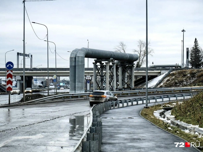 Заезд на Мельникайте — эту дорогу ждали тюменцы | Источник: Павел Красоткин / 72.RU