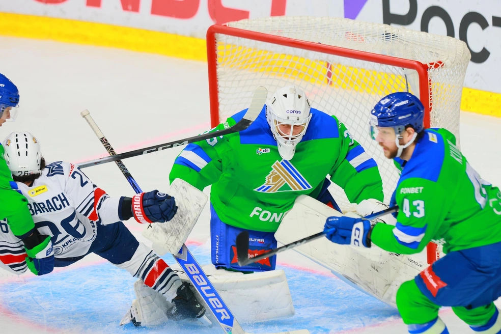 «Салават Юлаев» — «Металлург» 1:2ОТ | Источник: hcsalavat / Vk.com