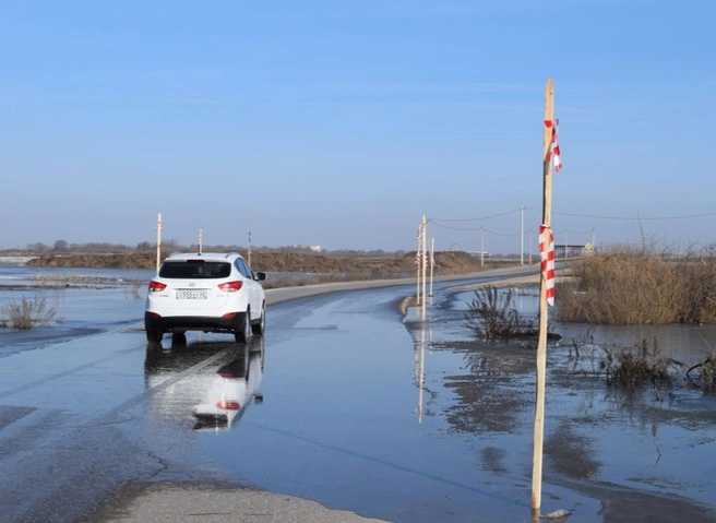 В Рязанском районе подтопило дорогу между Шумашью и Заокским | ya62.ru
