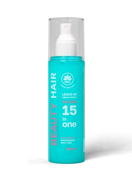 Beauty Hair Несмываемый крем-спрей для волос 15в1, Name Skin Care