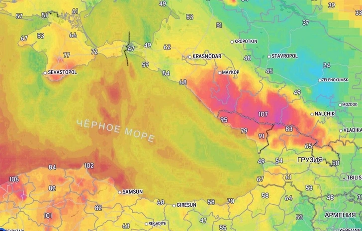 Песчаная буря из Сахары долетела до Краснодарского края: насколько это опасно?