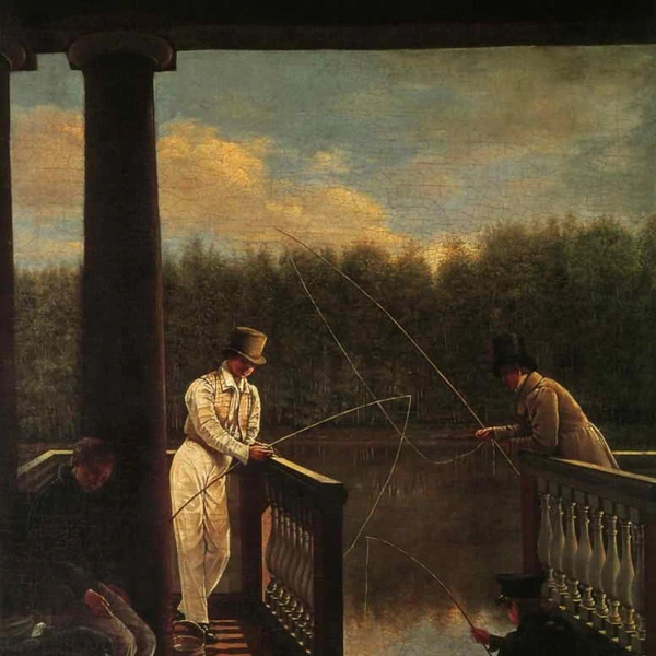 Василий Аврорин (1805–1855). «Ужение рыбы». Около 1830 | Источник: ART Collection via Legion Media