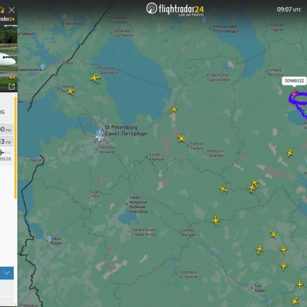 Источник: FlightRadar24