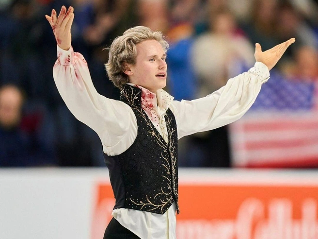 Фигурист уже планирует, как побьет собственный рекорд и сделает пятерной прыжок | Источник: ilia_quadg0d_malinin / Instagram.com (экстремистская организация, деятельность запрещена на территории РФ)