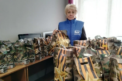 Депутат Ирина Строева участвовала в акции «Тепло для Героя»