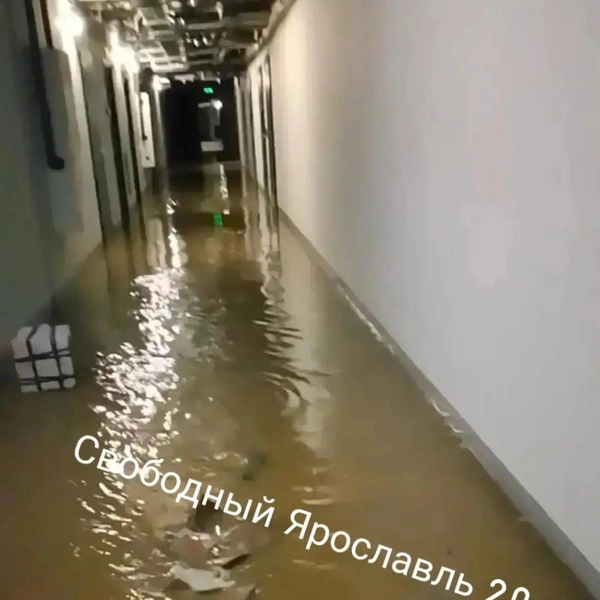Дом затопило 10 октября | Источник: Свободный Ярославль / Max