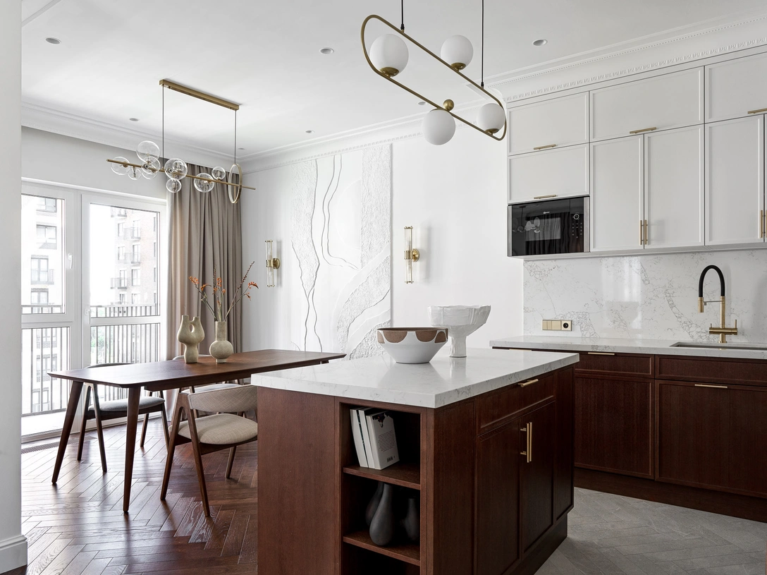 Светлая квартира для футболиста и блогера в Москве | Источник: Сергей Красюк. стиль: Катя Клее