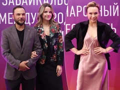 Пермякова — под ручку со Смолкиным, Зимина — в небесно-голубом: звезды закрыли Забайкальский кинофестиваль