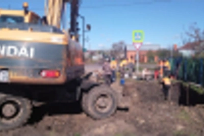 В Батырево прокладывают 40 км водопроводных сетей