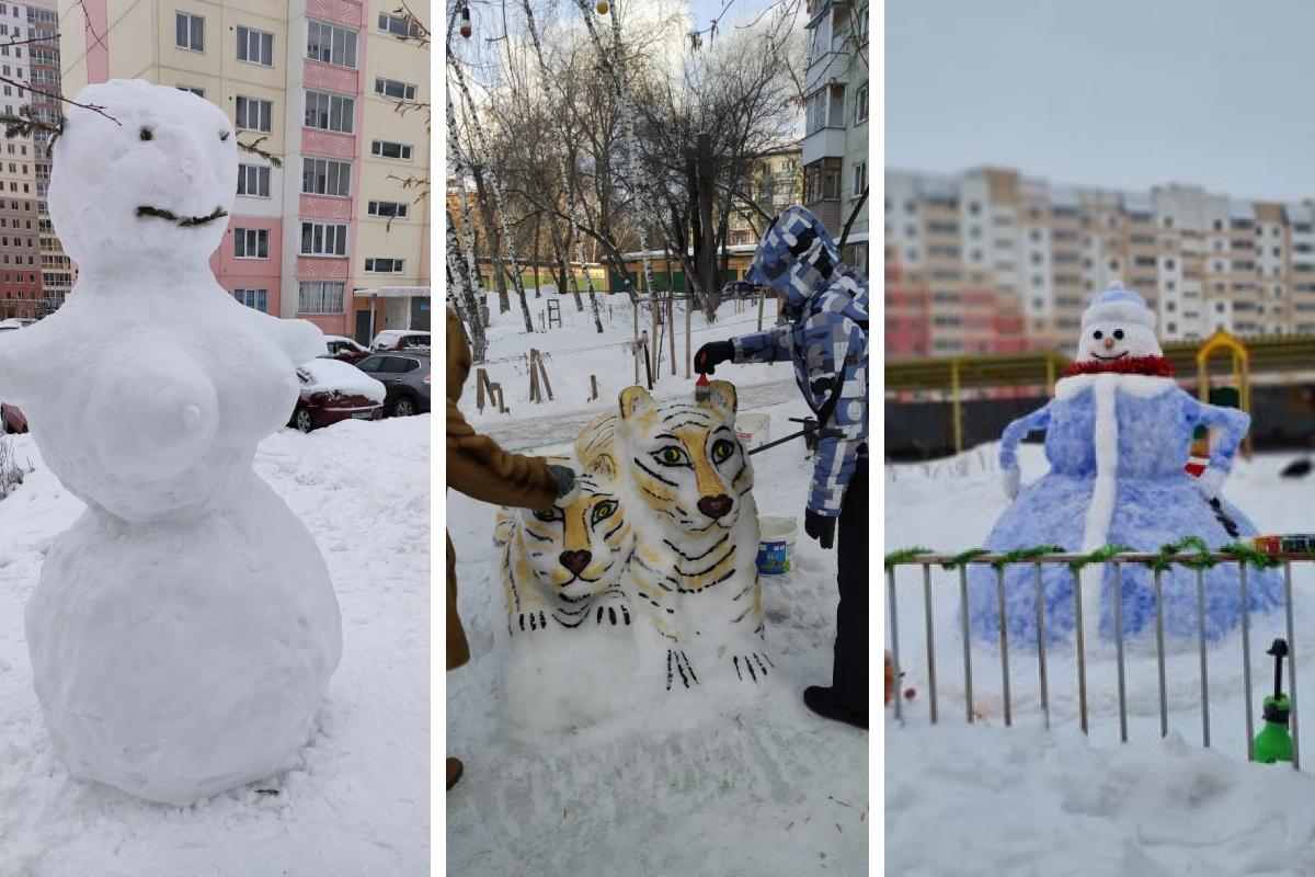 Cнеговик своими руками — 11 мастер классов поделок для садика