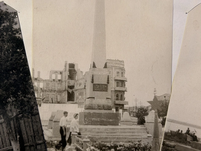 Обелиск на братской могиле защитникам Красного Царицына | Источник: Сергей Островский