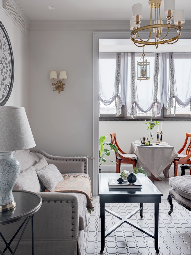 Светлая классическая квартира 59 м² в Москве | Источник: Кристина Никишина