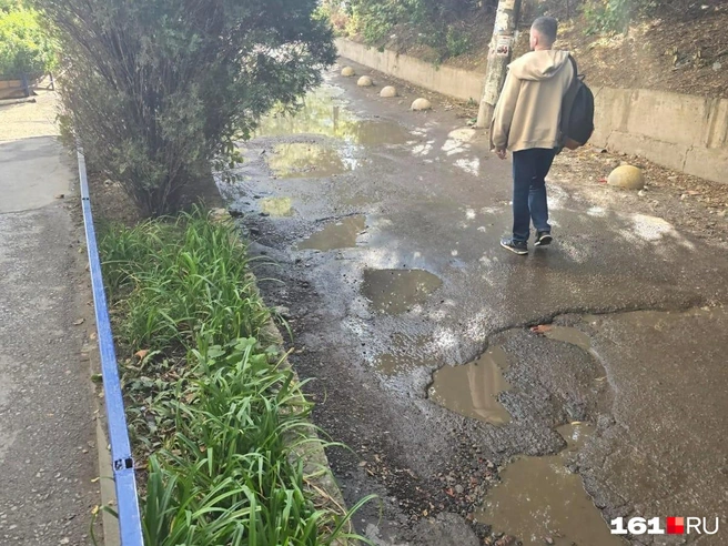 Зловонный запах стоит не только во дворах, но и проникает в подъезды жилых домов | Источник: читатель 161.RU