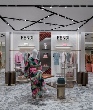 Новый бутик Fendi в ЦУМе