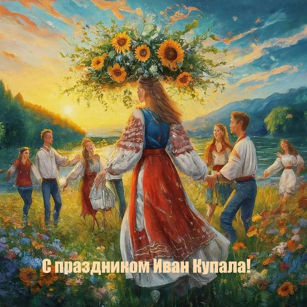 Открытки ко Дню Иван Купала | Источник: the-Day/Shutterstock AI/Fotodom.ru