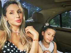 Пользователи Сети раскритиковали брови 8-летней дочери Светланы Лободы