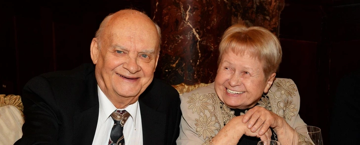 Николай Добронравов и Александра Пахмутова 