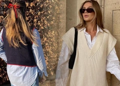 Вязаный жилет: как носить самую любимую вещь всех модниц осенью и зимой 2025