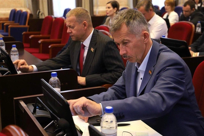 Карпенко в кубанском парламенте | Источник: Александр Карпенко / T.me