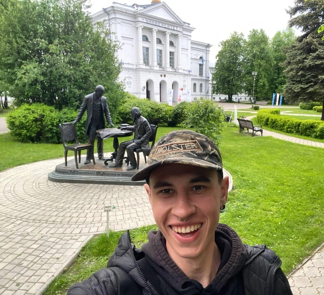 Из городов Даниилу больше всего понравился Томск | Источник: «ЗЕЛЕНЫЙ ДРУГ» / T.me