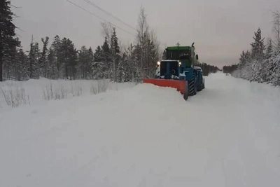 Два района ХМАО открыли автозимники и переправы