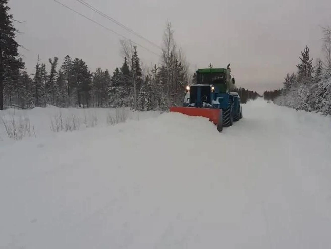Зимние дороги уже введены в эксплуатацию | Источник: «Северавтодор» / T.me