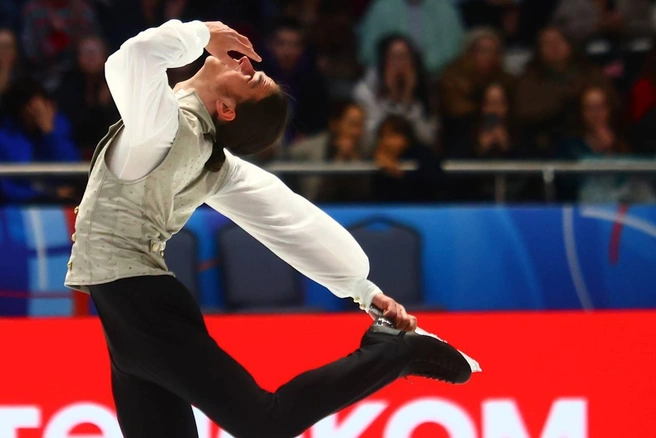 Петербургский фигурист Гуменник изменил музыку к короткой программе на Олимпиаде | Источник: Дарья Драй / «Фонтанка.ру»