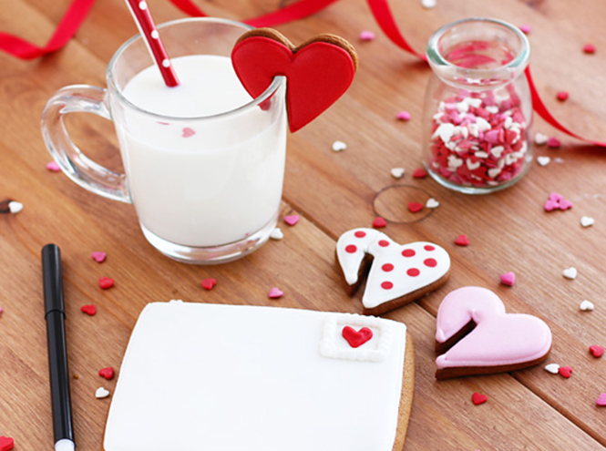 Романтичные сладости ко Дню святого Валентина