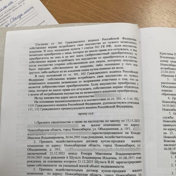 После смерти пенсионерки и ее дочери в права вступил Максим Кондря, он продал квартиру Владимиру Шульге | Источник: Кристина М. 
