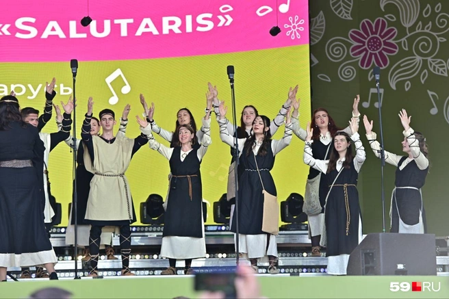 Хор «Salutaris» приехал к нам из Минска | Источник: Василина Любимова / 59.RU