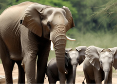 Как слоны воспитывают детей — 3 семейных правила, которые удивляют