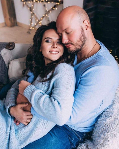 Никита Панфилов с третьей женой, Ксенией Соколовой