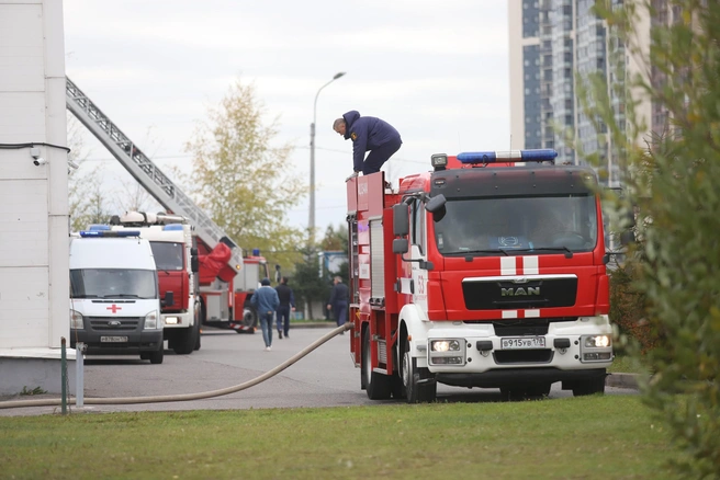 При пожаре в Рязани погиб мужчина | Источник: Сергей Михайличенко / FONTANKA.RU