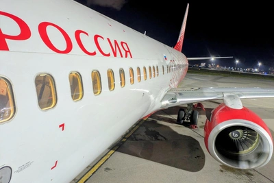 Из-за снегопада в столице задержаны вылеты из Сочи