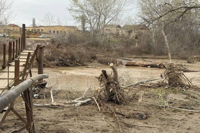 Газовики восстановили повреждённый паводком газопровод