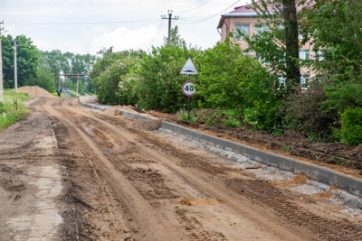 Дорогу к Деулино под Рязанью ремонтируют по нацпроекту
