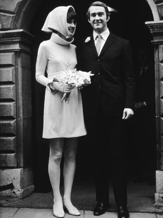 Свадьба Одри Хепберн и Андреа Дотти, 18 января 1969 года