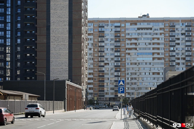 В Краснодаре плотная застройка | Источник: Дарья Паращенко / 93.RU