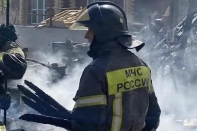 При пожаре в Приамурье погиб мужчина