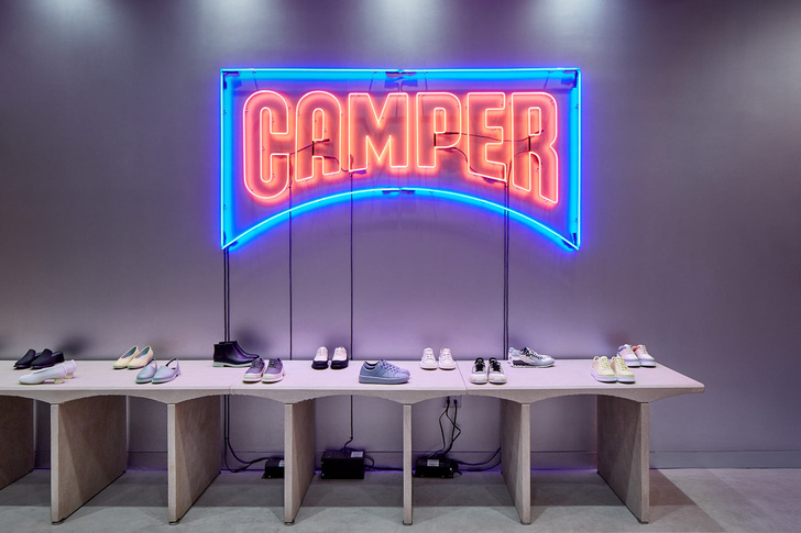 Нью-йоркский бутик Camper по проекту Кенго Кумы (фото 10)