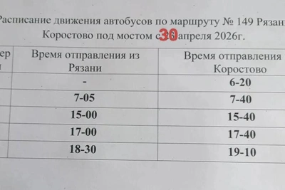 В Рязанском районе перекрыли дорогу к двум селам